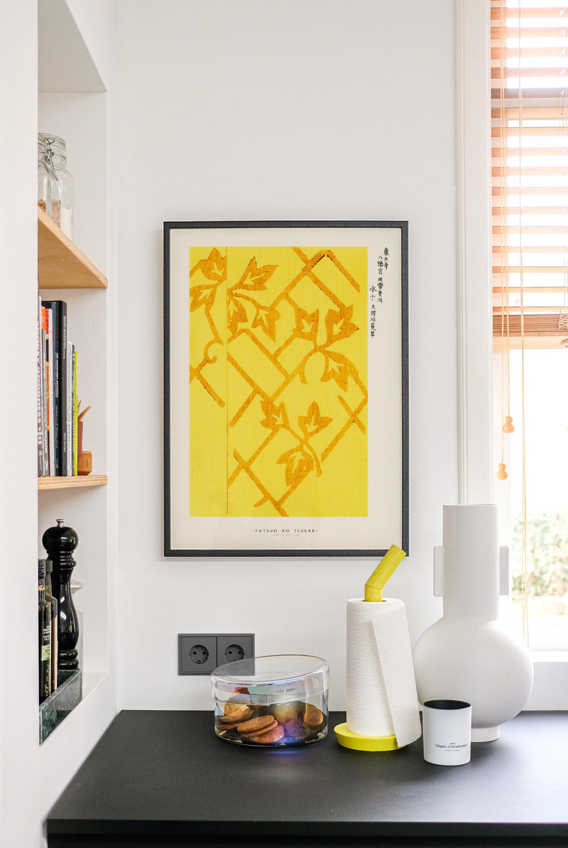 Yatsuo no Tsubaki - Woodblock print V (50x70 cm)