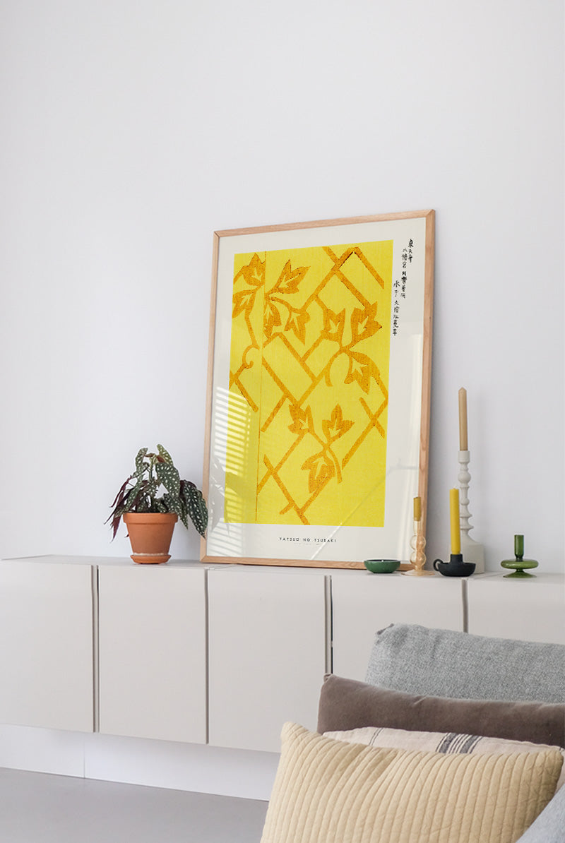 Yatsuo no Tsubaki - Woodblock print V (50x70 cm)