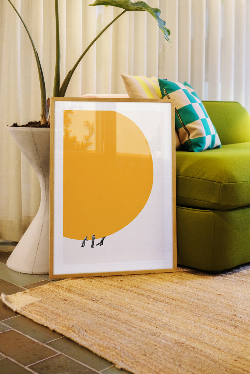 Maarten Lon - We can move the sun together (30x40)