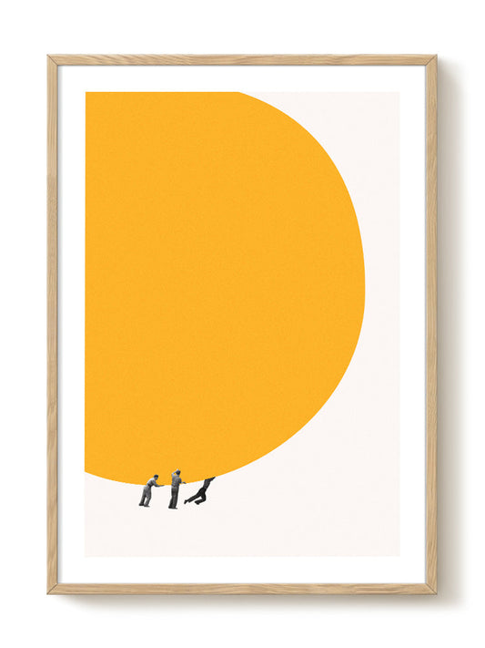 Maarten Lon - We can move the sun together (30x40)